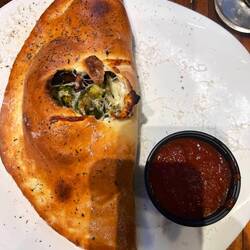 Veggie one with spicy sauce