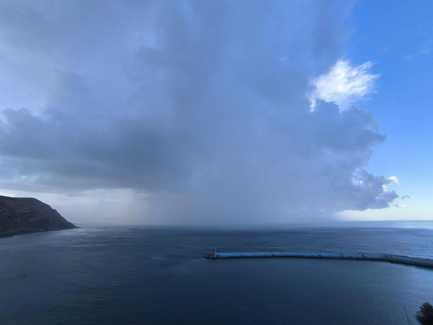Heute Morgen faszinierendes Naturschauspiel