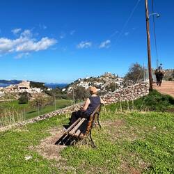 A view: quiet but for the traffic