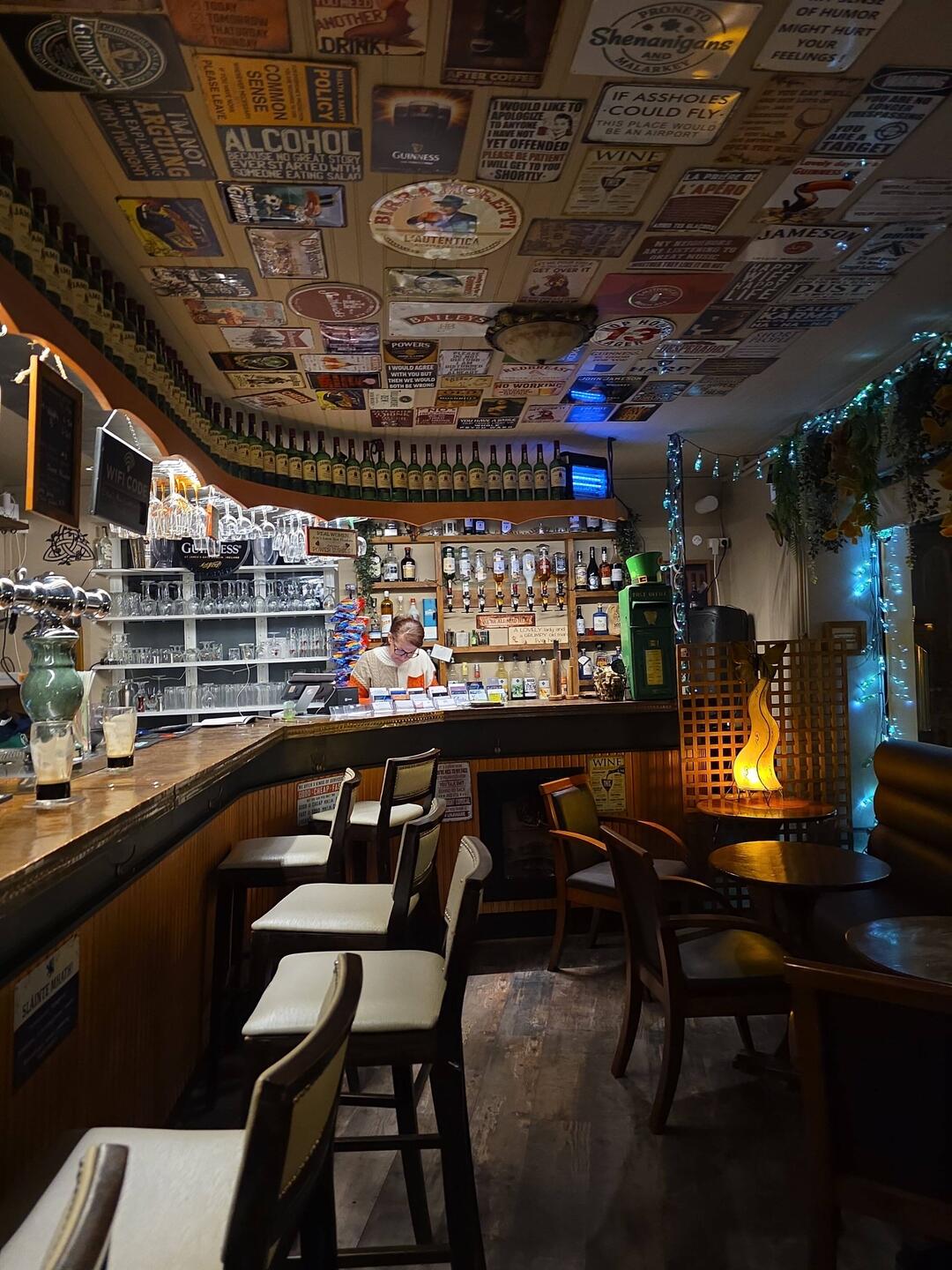 Von Frankreich bis nach Irland braucht nur einen Schritt über die Schwelle.