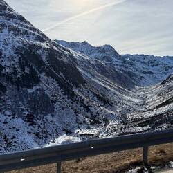 Anstieg auf den Flüelapass