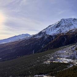 Aufstieg auf den Ofenpass