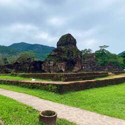 Alte Ruinen, wohin das Auge blickt