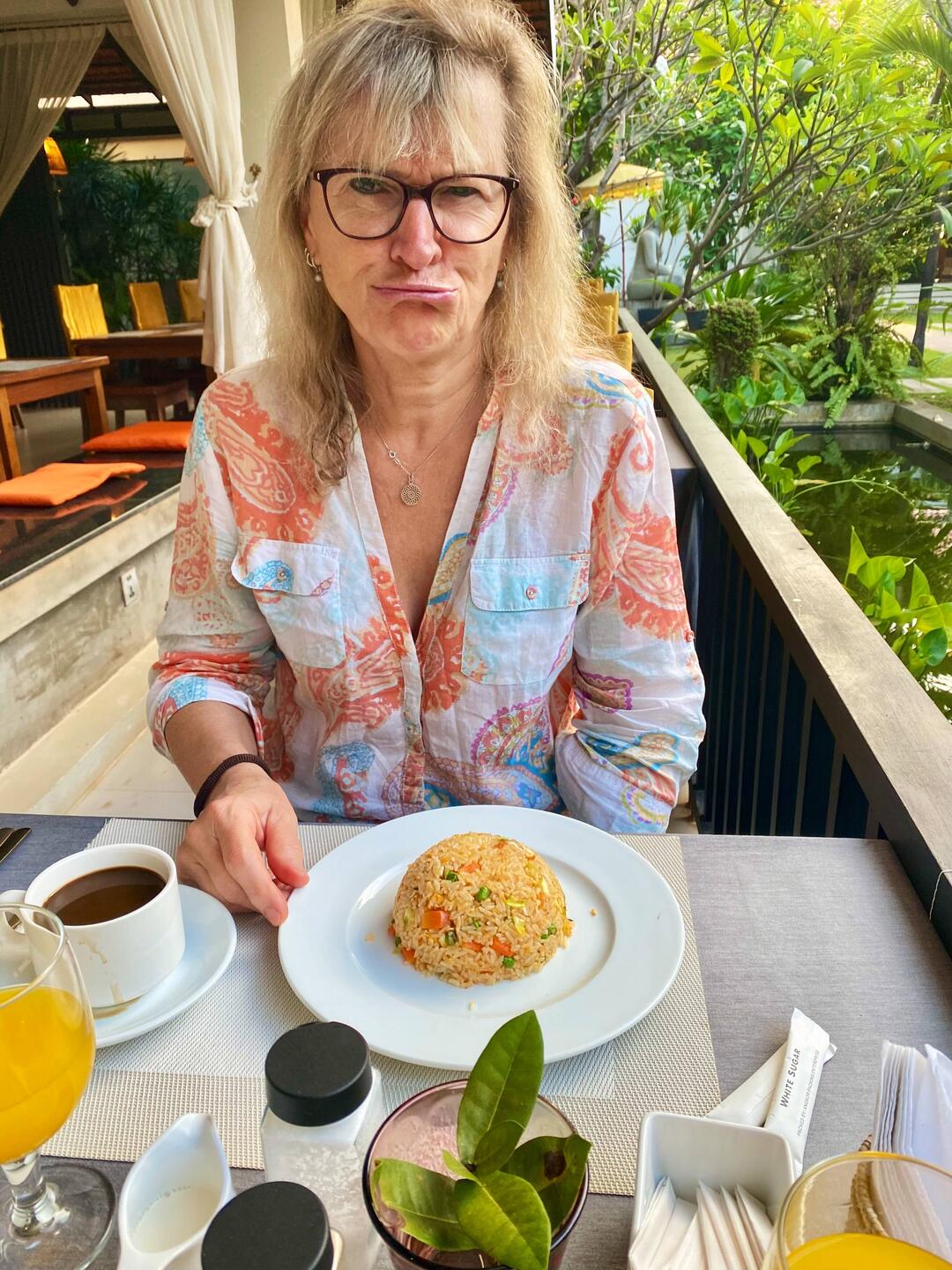 Heute gibt es nur ein mickriges Frühstück