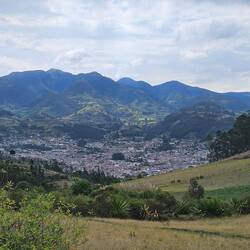 Aussicht auf Otavalo