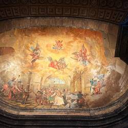 Le plafond incroyable de la chapelle de San Narcis 😍