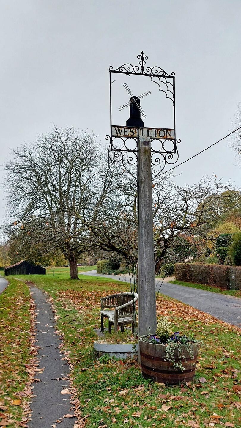 Westleton village sign