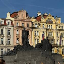 JAN HUS Monument- Church reformer