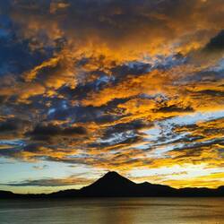 Sonnenuntergang gestern