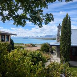 Blick vom Studio auf den Lake Tekapo