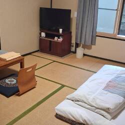 mein Ryokanzimmer in Hikone