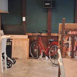 Leihfahrrad im Ryokan in Hikone