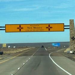 New Mexico boundary