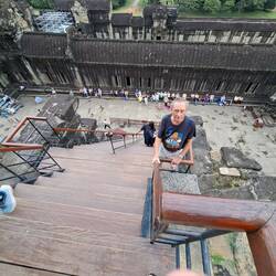 Steep staircase to 3rd Level