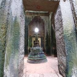 Stuka with sunlight through hole in wall