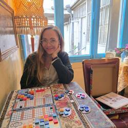 Wouldn't be Dan's birthday without us hunting down somewhere to play a board game