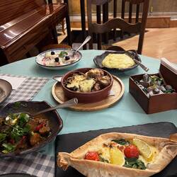 The infamous five-plate birthday combo