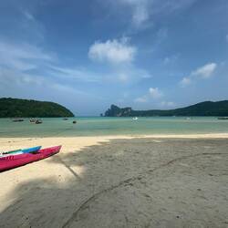 Nordseite von der Stadt, wesentlich ruhiger und schöner aber es war auch noch früh