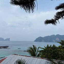 letztes Mal diese Aussicht beim Frühstück genießen