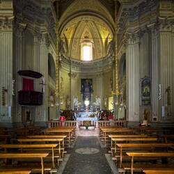 The Parish Church of San Giorgio — Cannero Riviera, Italy.