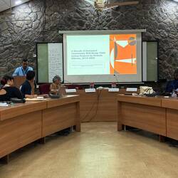 Präsentation unserer Partneruni Nirmala Niketan