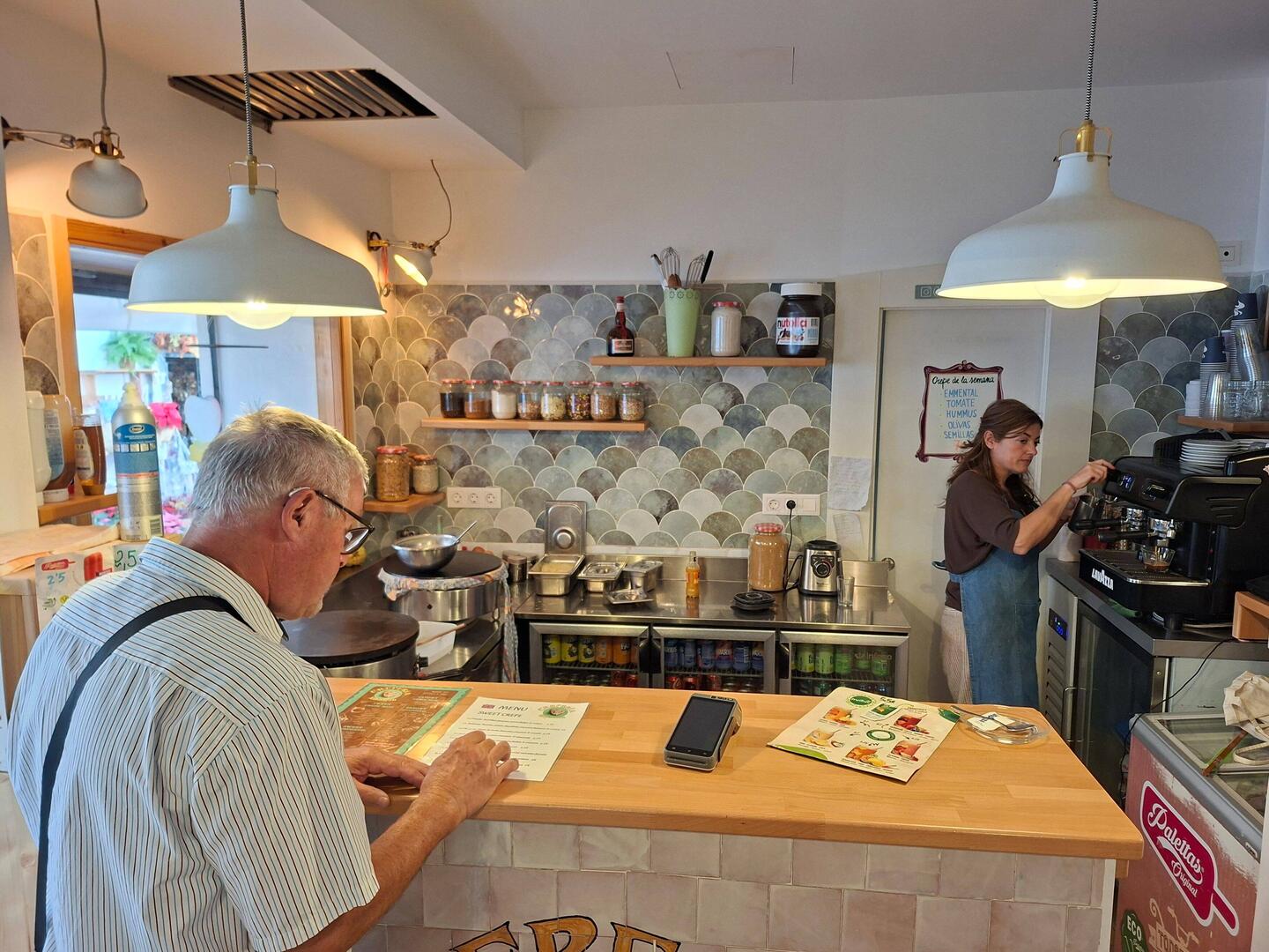 Crepes vom Feinsten gab es hiet