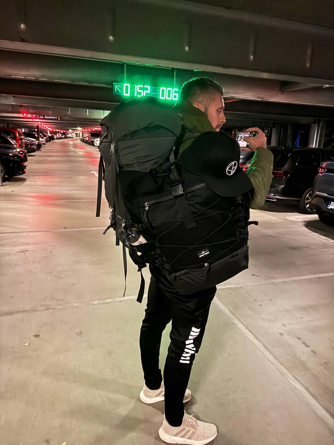 Parkplatz wird natürlich fotografiert 👍🏻