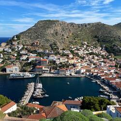 Hydra port from the flagpole