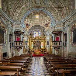 Sanctuary of the Santissima Pietà — Cannobio, Italy.