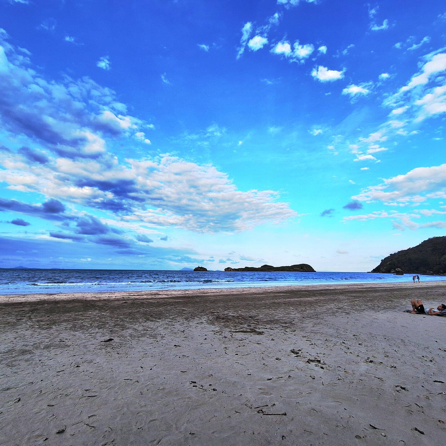 Tolle einsame wilde Bucht