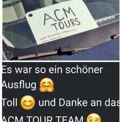 Und das ACM-Team bedankt sich bei den trinkfesten Gästen!