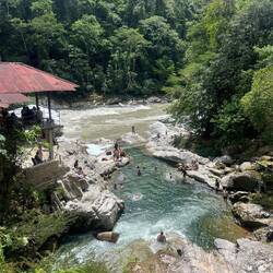 Lagunen bei "Laguna Azul"