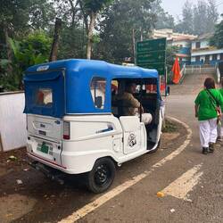 Tuk tuks are electric now! Wow
