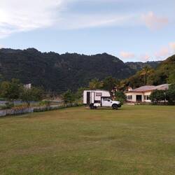 Stellplatz beim Hotel am See