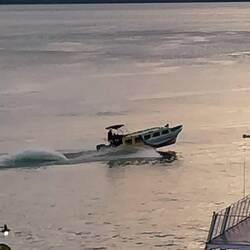 So ein Boot hat uns durchgeschüttelt