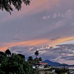 Heutiger Sonnenuntergang