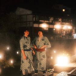 Being stylish in our yukata