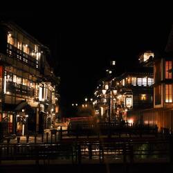 Ginzan Onsen town