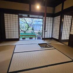 The humble inside of a samurai house