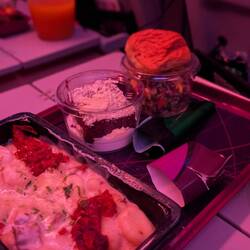 Und natürlich ein "kleiner" Mitternachtssnack um 23.30 Uhr 😅