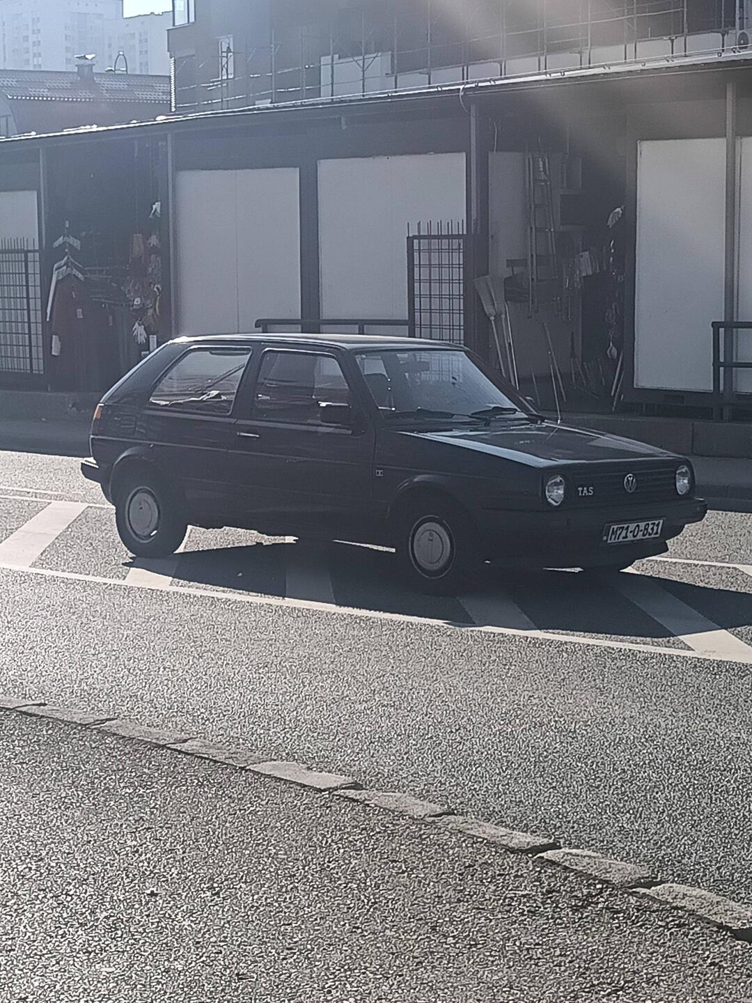 En klassisk bosnisk parkering