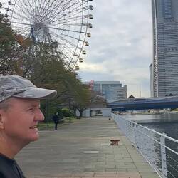 Amusement park & some nice architecture around the waterfront.