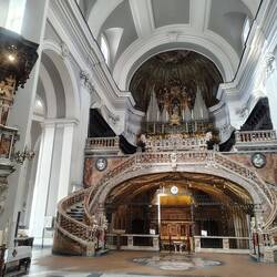 L'intérieur de la basilique de la Salute