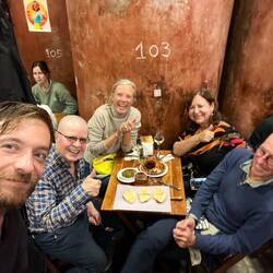 And then our friends Lissette and Jorge showed up! So much fun and so much to talk about