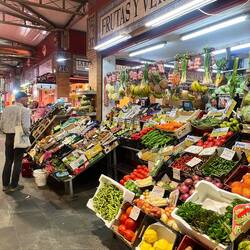 Fresh food on the local market