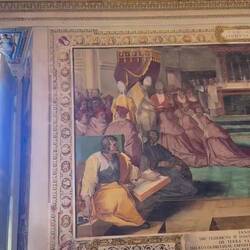 Was für ein Verkaufsraum! Jesus hat damals die Händler noch aus dem Tempel geworfen. Und heute?