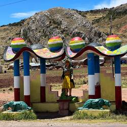 Pompoms on hats signify marital status