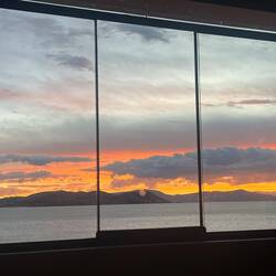 Sunset from our window