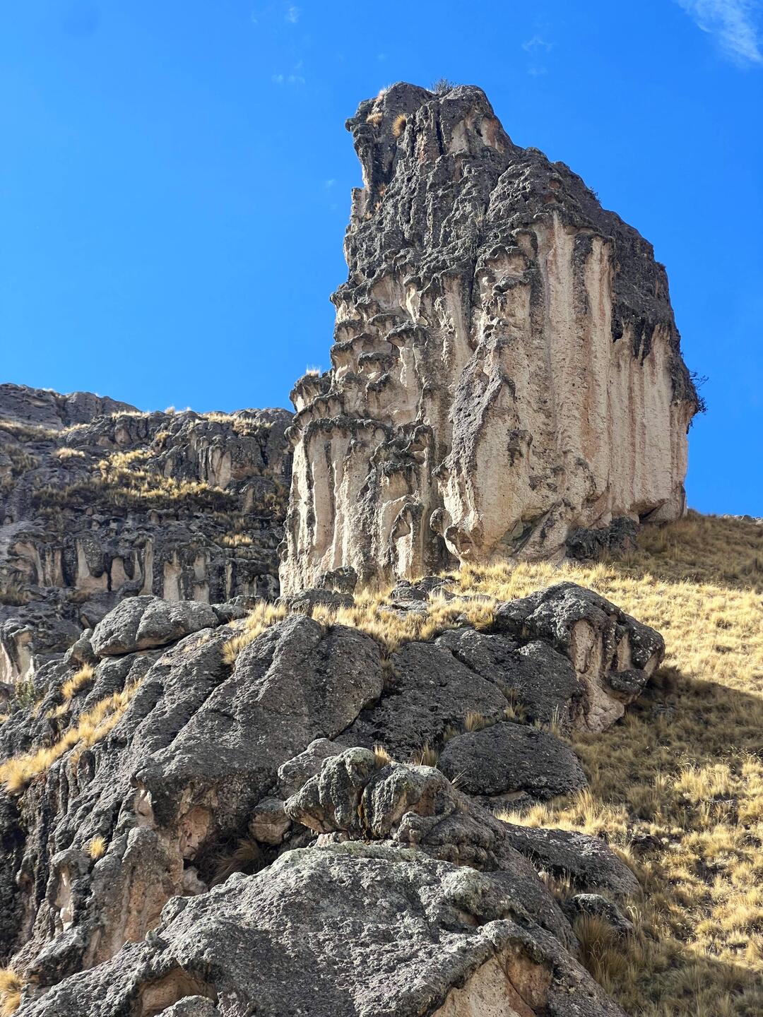 Amazing volcanic rock