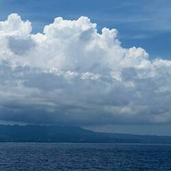 I love the huge huge clouds that billow ever upwards in the tropics